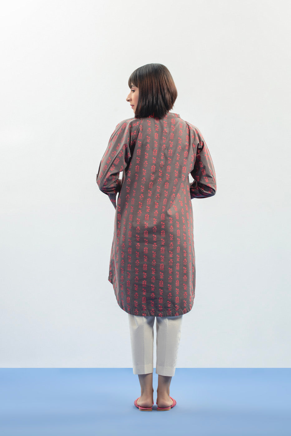 Dyed Printed Kurti