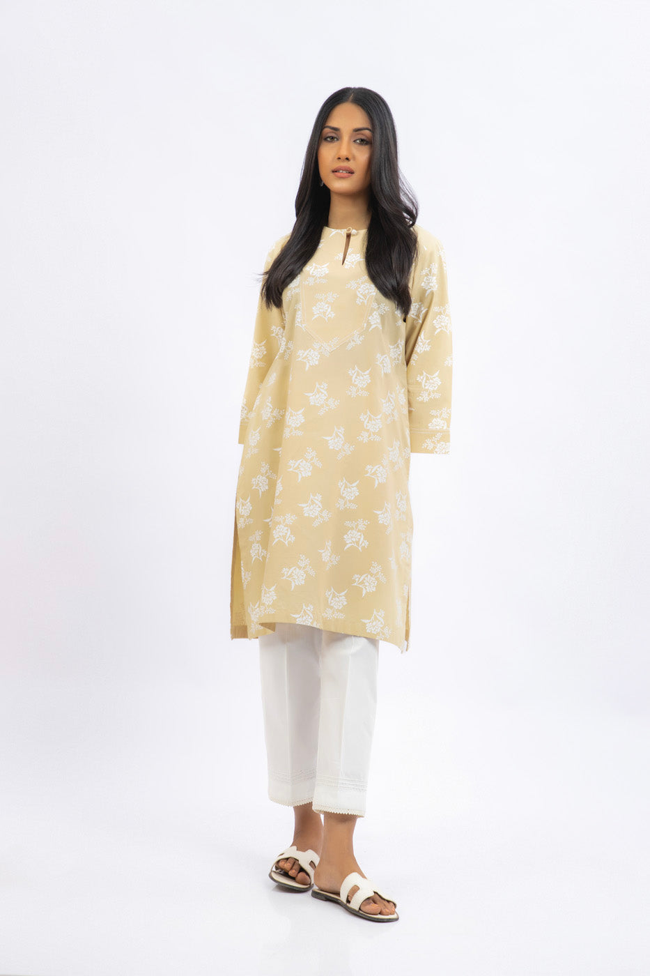 Printed Lawn Kurti