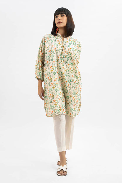 Printed Lawn Kurti