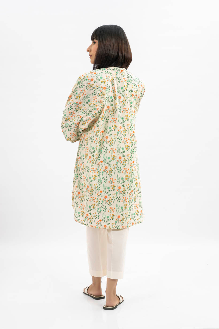 Printed Lawn Kurti