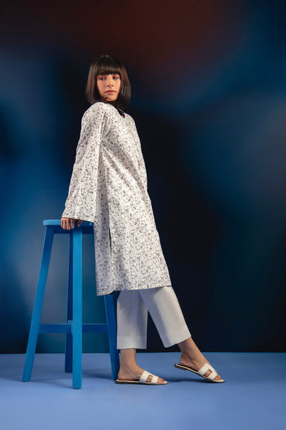 Printed Cambric Kurti