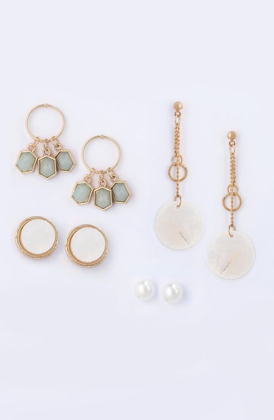 Orient - Set of 4 earrings