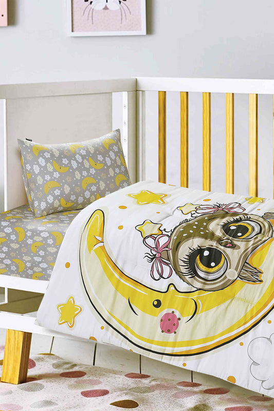 Nishat Linen - Owl Baby Cot Set