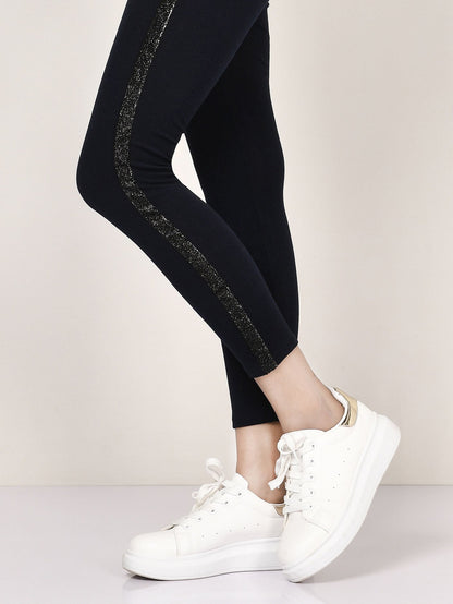 Limelight - Shimmer Striped Tights