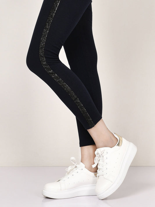 Limelight - Shimmer Striped Tights