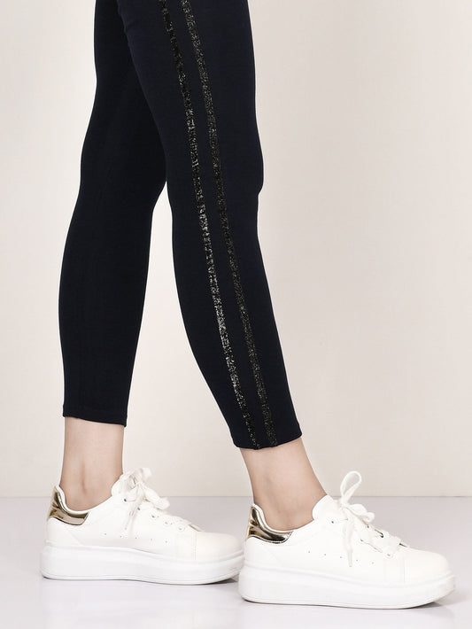 Limelight - Shimmer Striped Tights