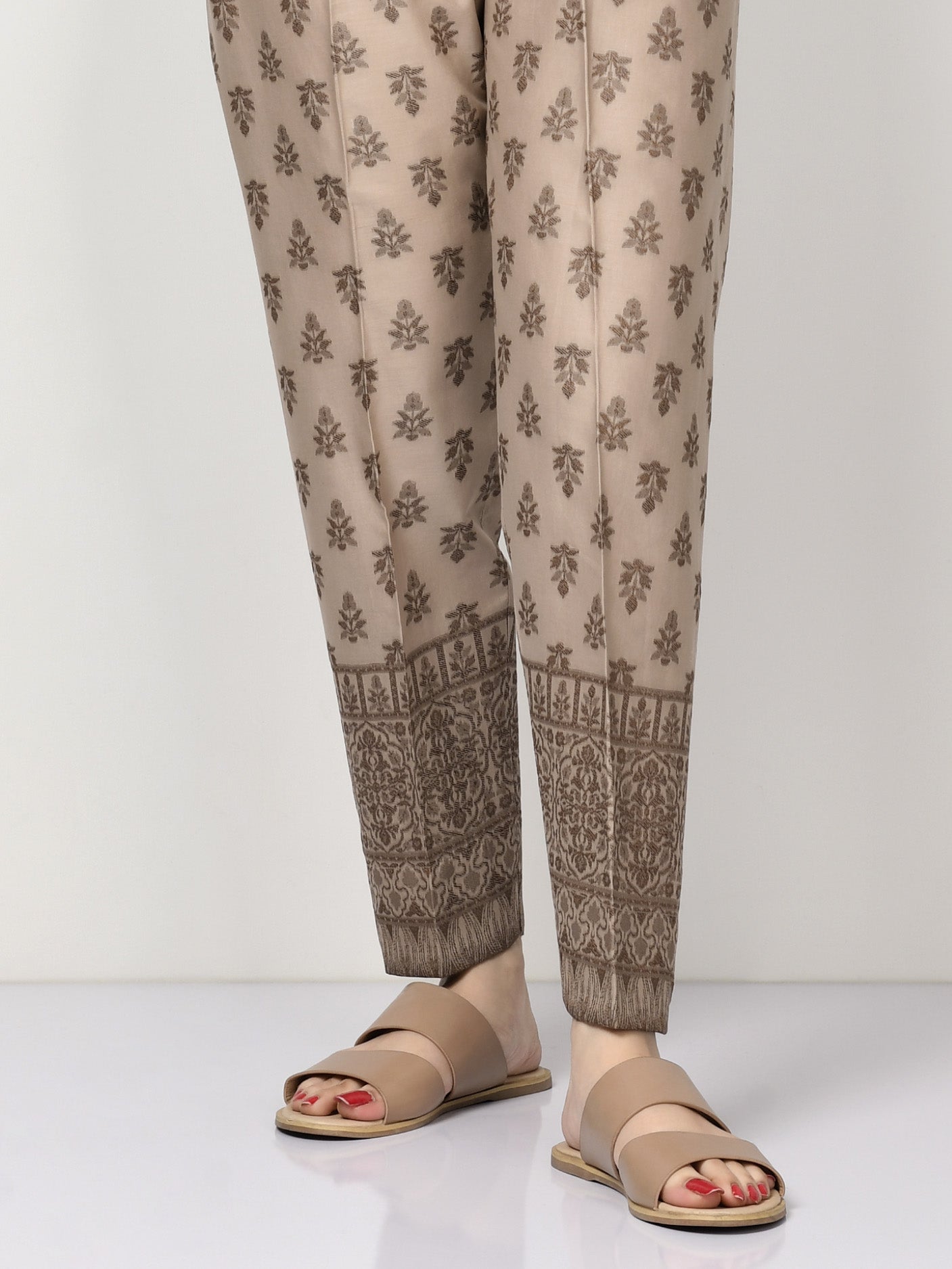 Limelight - Jacquard Straight Trouser