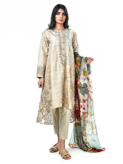 Limelight - Lawn Embroidered Suit