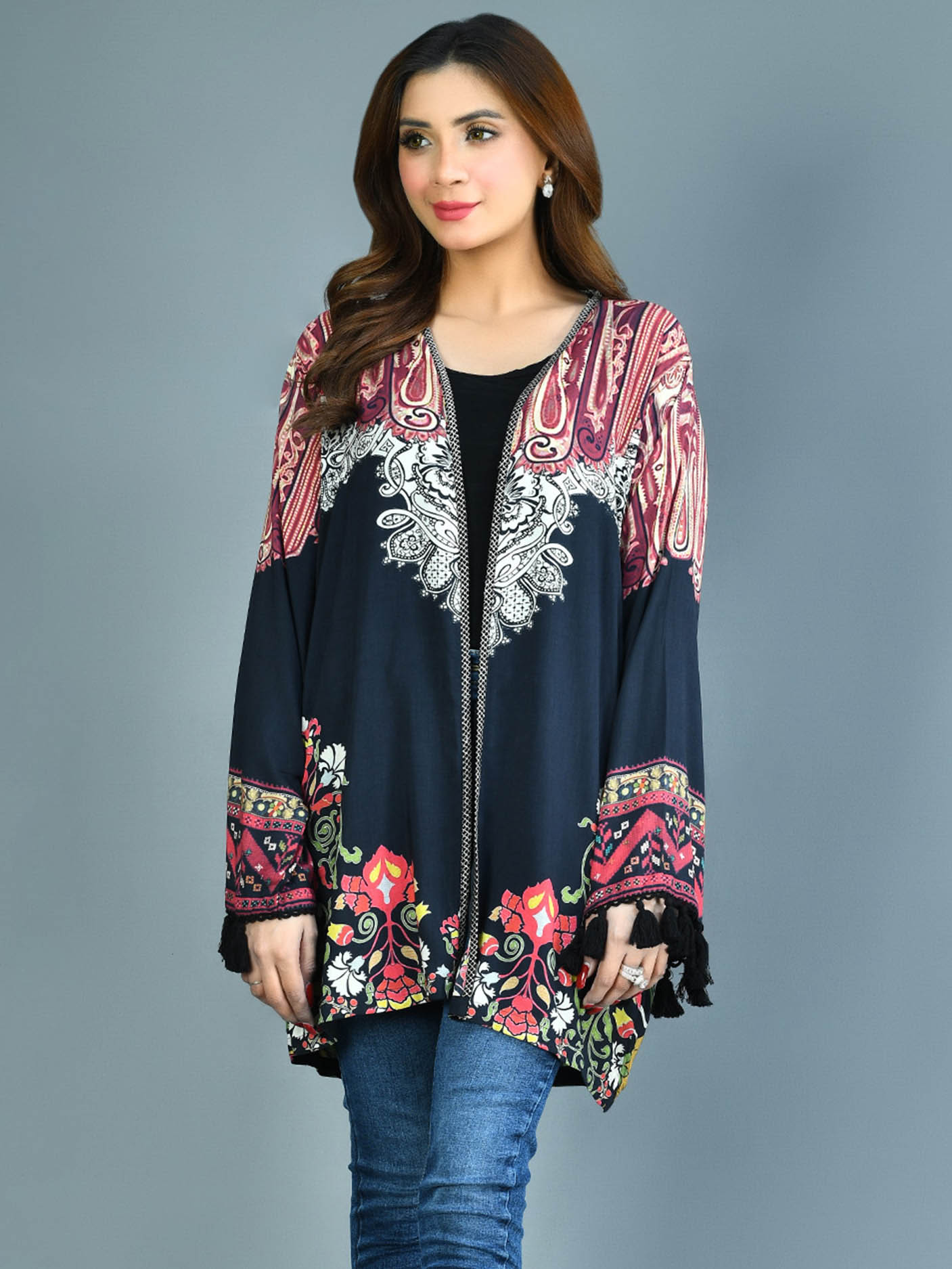 Limelight - Printed Cardigan