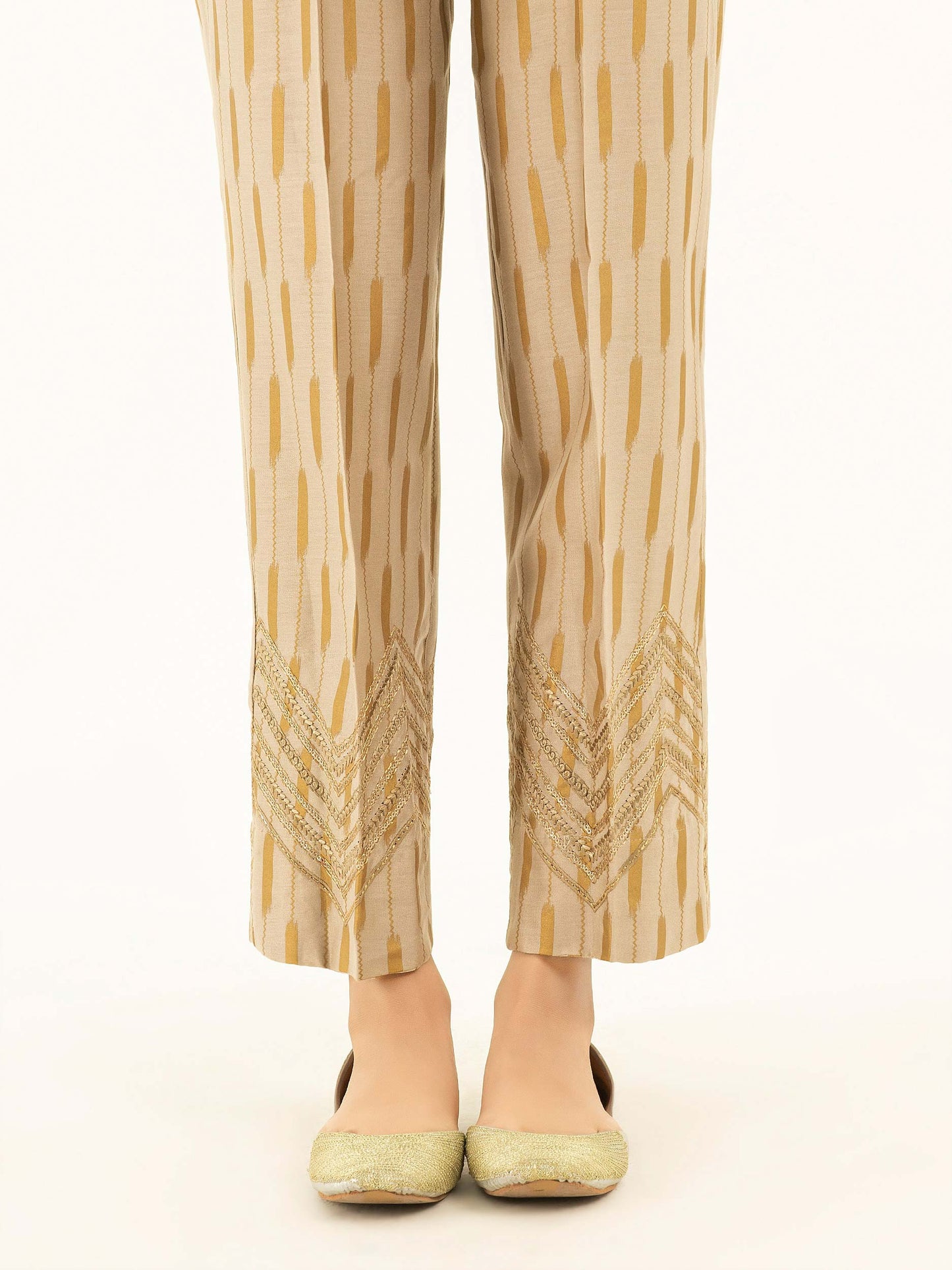 Embroidered Cambric Trousers