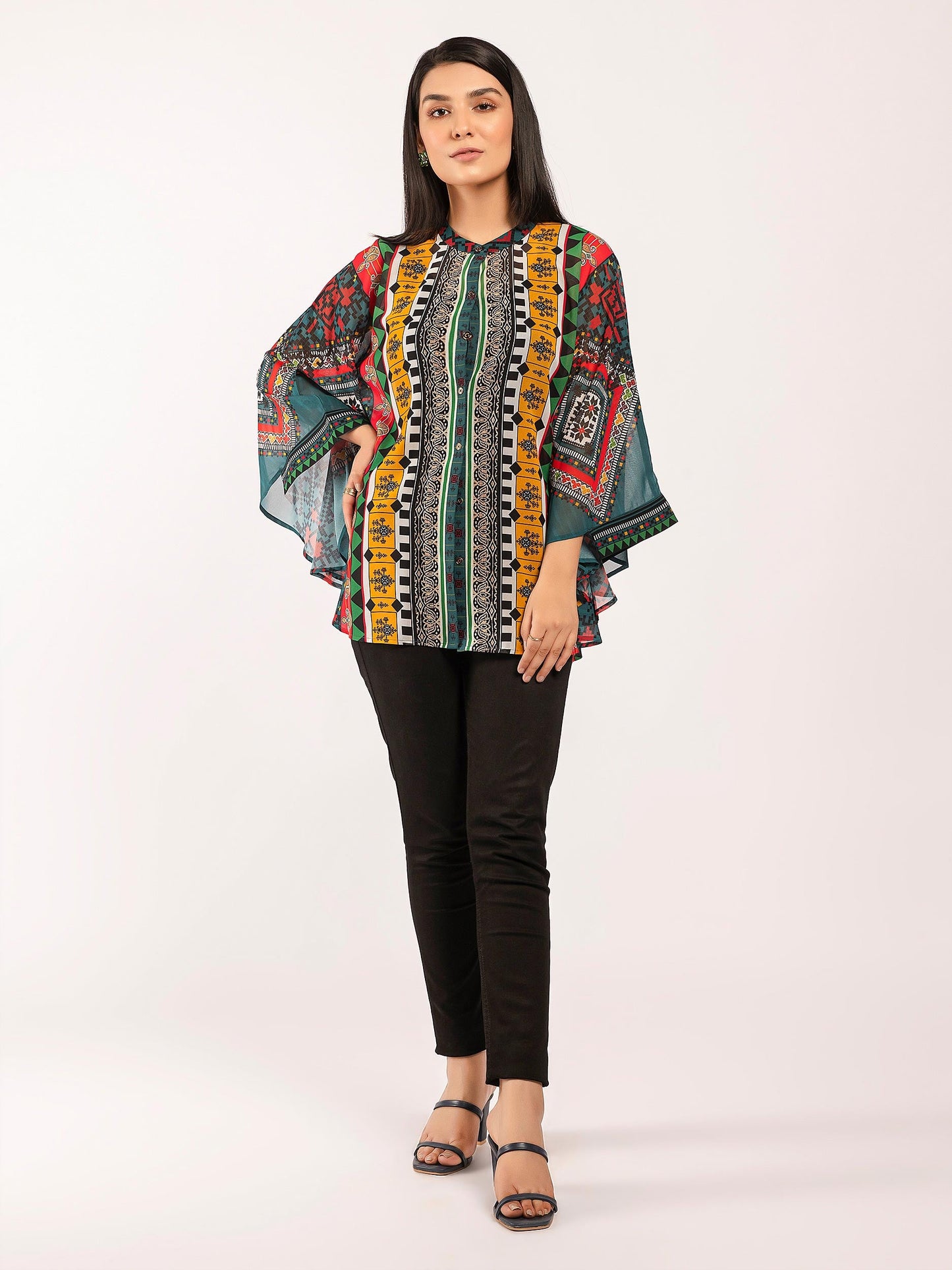 Limelight - Printed Chiffon Top