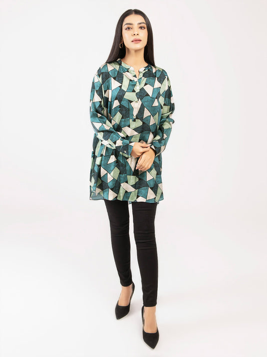 Limelight - Printed Silk Top