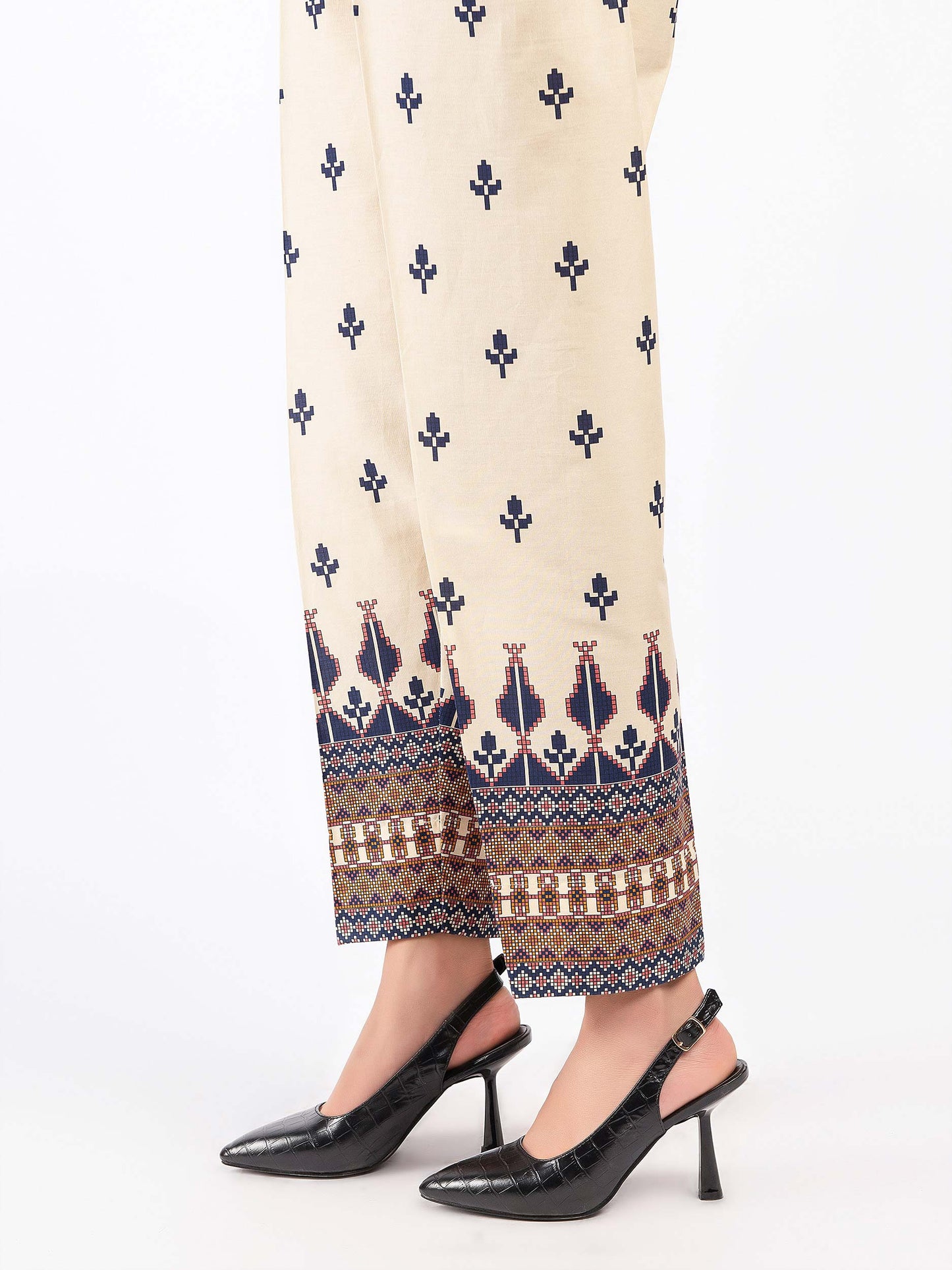 Printed Winter Cotton Trousers