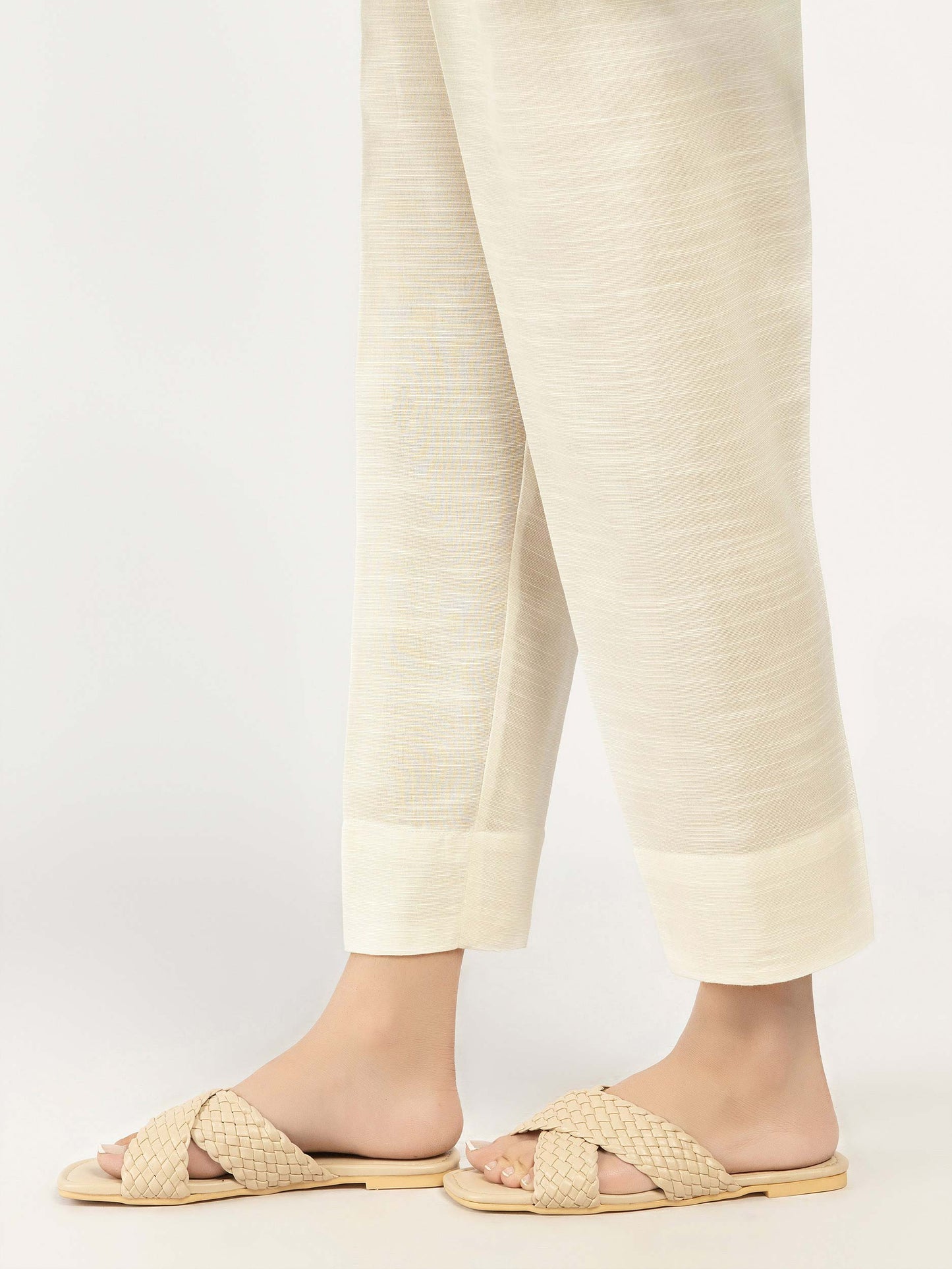 Plain Khaddar Trousers