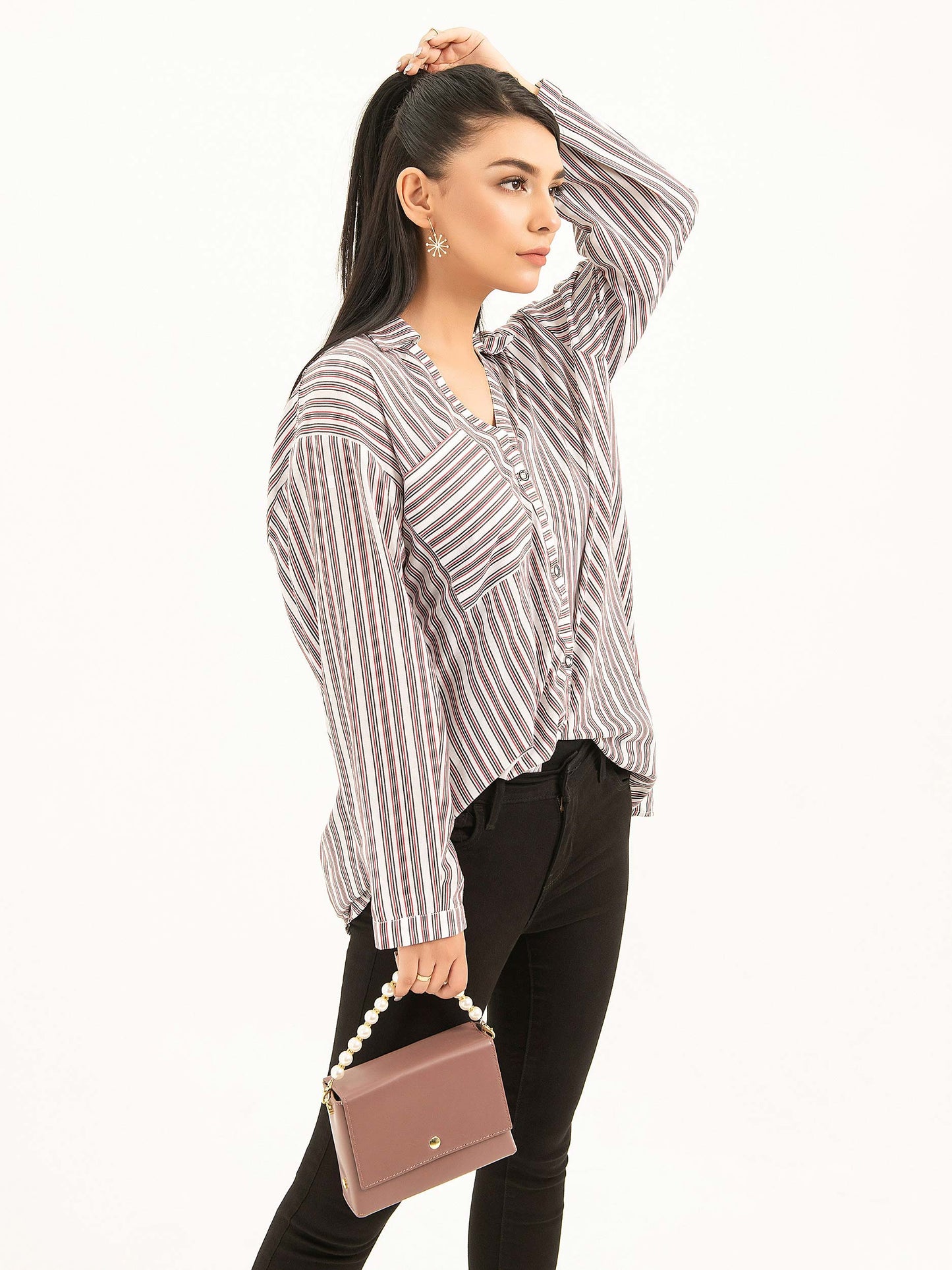 Limelight - Printed Lawn Top