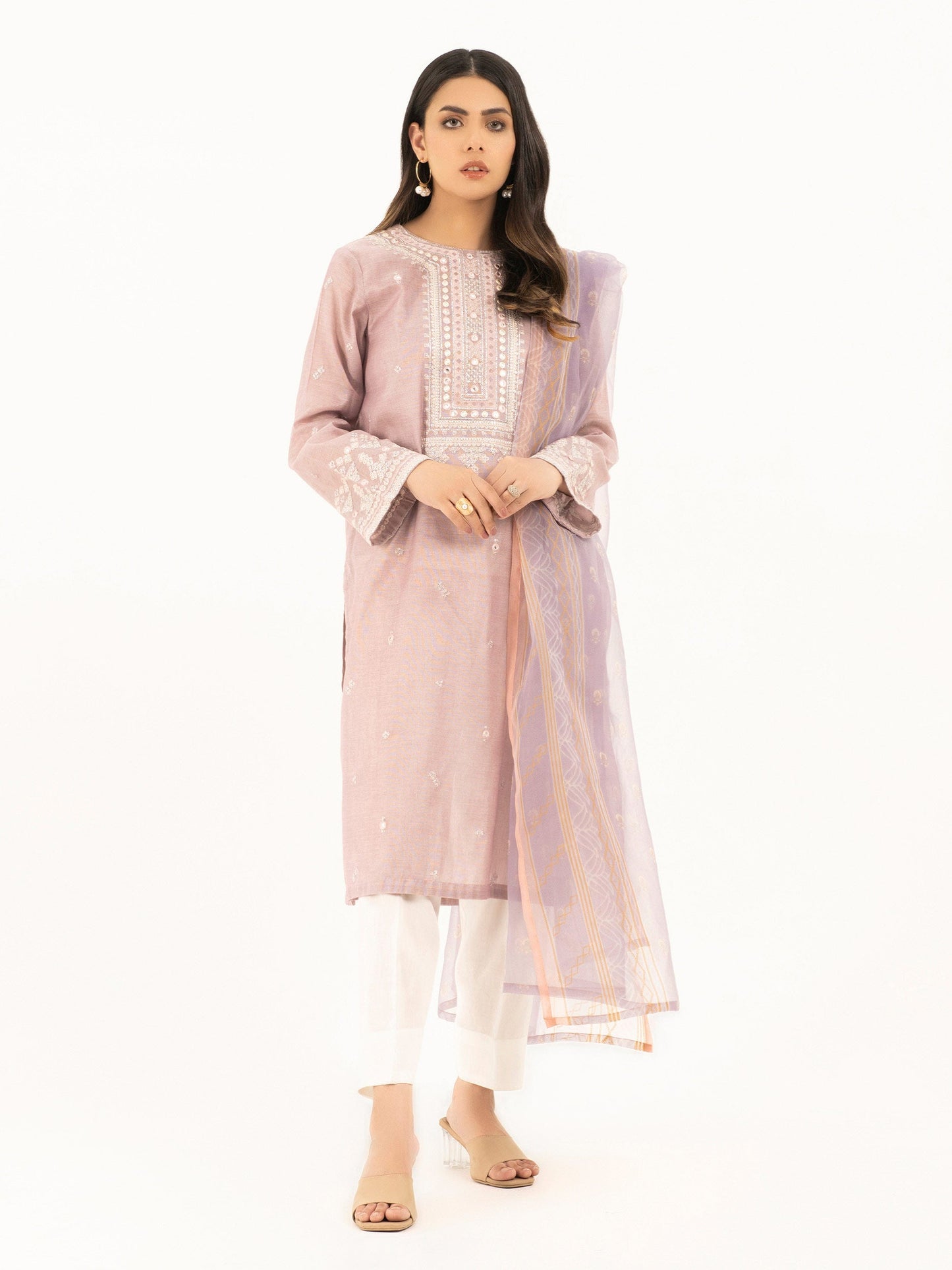 2 Piece Missouri Lawn Suit-Embroidered (Pret)