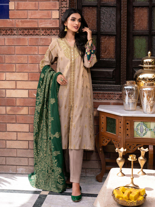 Embroidered Lawn Suit