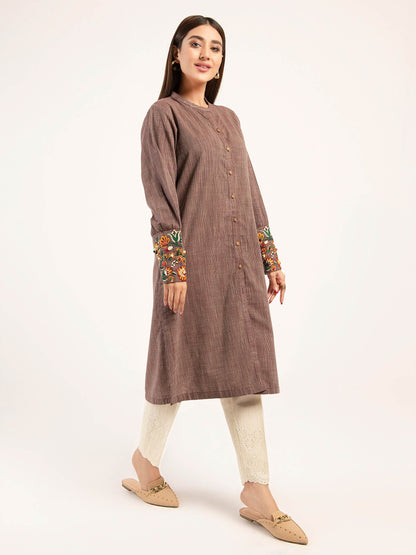 Yarn Dyed Shirt-Embroidered (Pret)