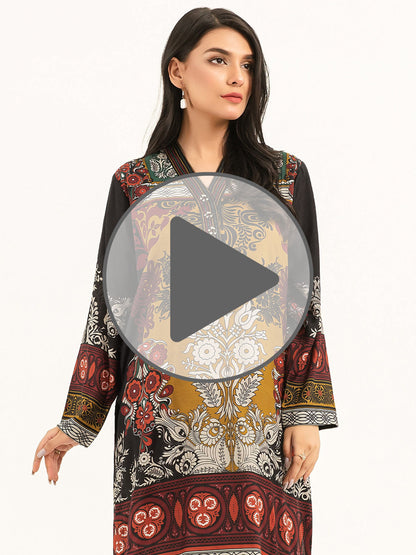 Limelight - Silk Shirt-Printed (Pret)