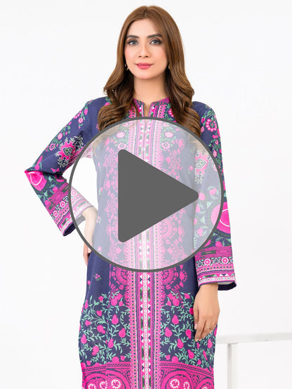 Limelight - Khaddar Shirt-Printed(Pret)