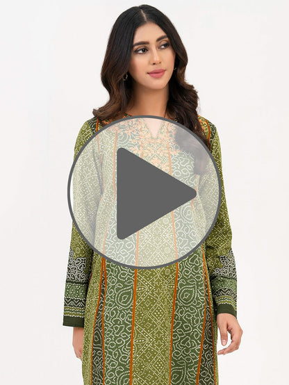 Khaddar Shirt-Embroidered (Pret)