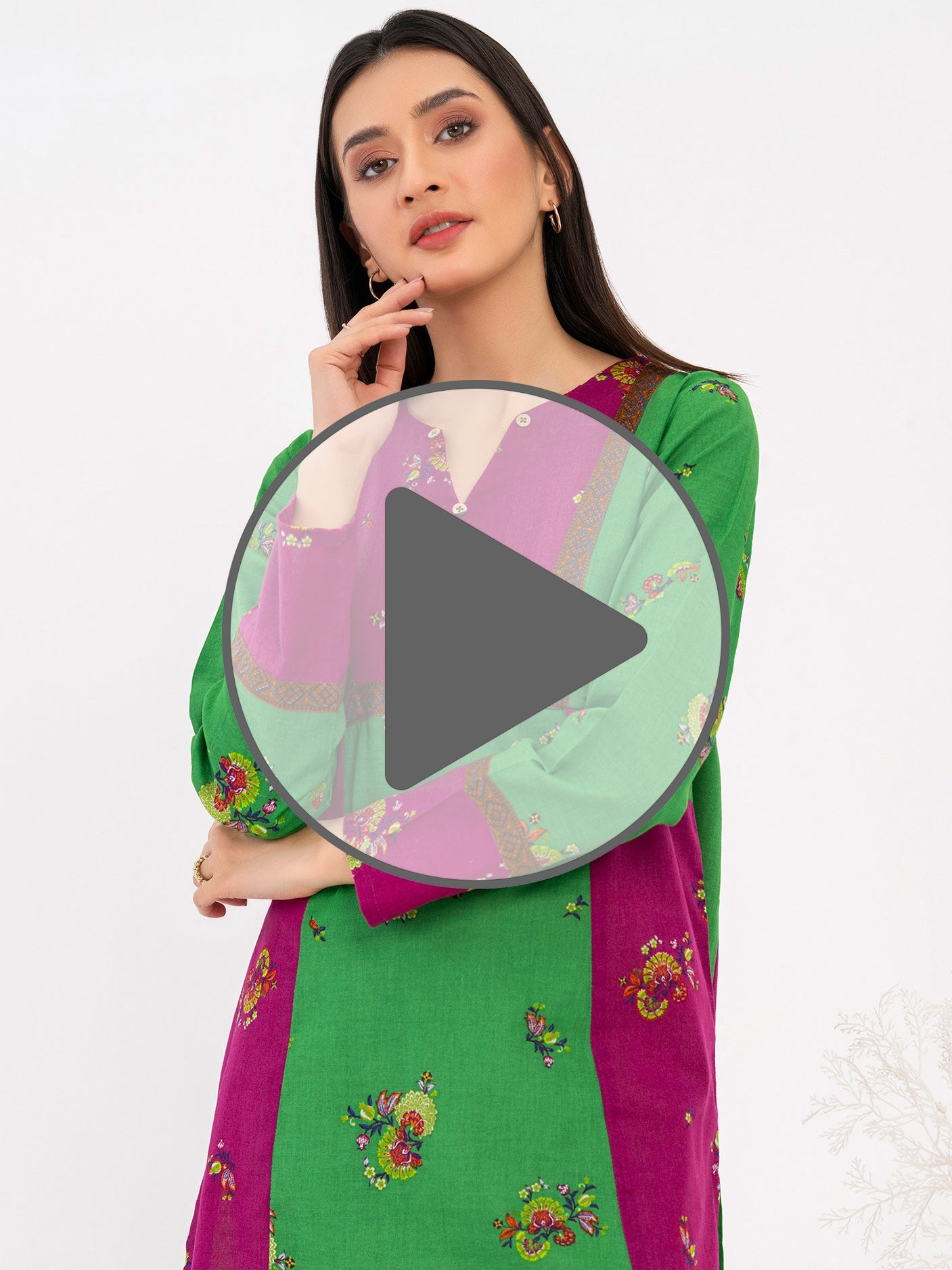 Khaddar Kurti-Printed (Pret)