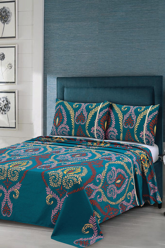 Nishat Linen - Peacock Sheet Set