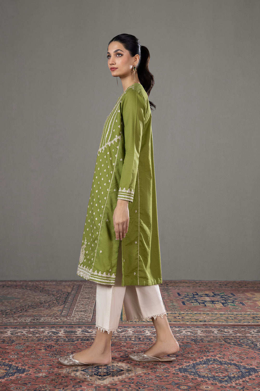 Embroidered Lawn Shirt