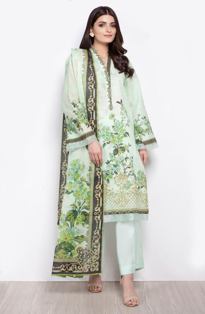 Orient - Unstitched 3 Piece Printed Lawn Suit