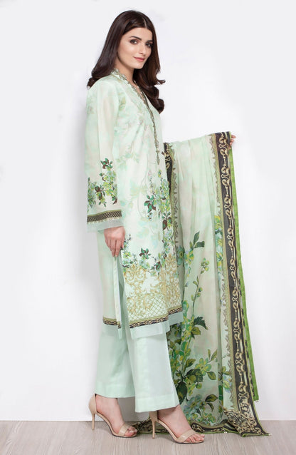 Orient - Unstitched 3 Piece Printed Lawn Suit