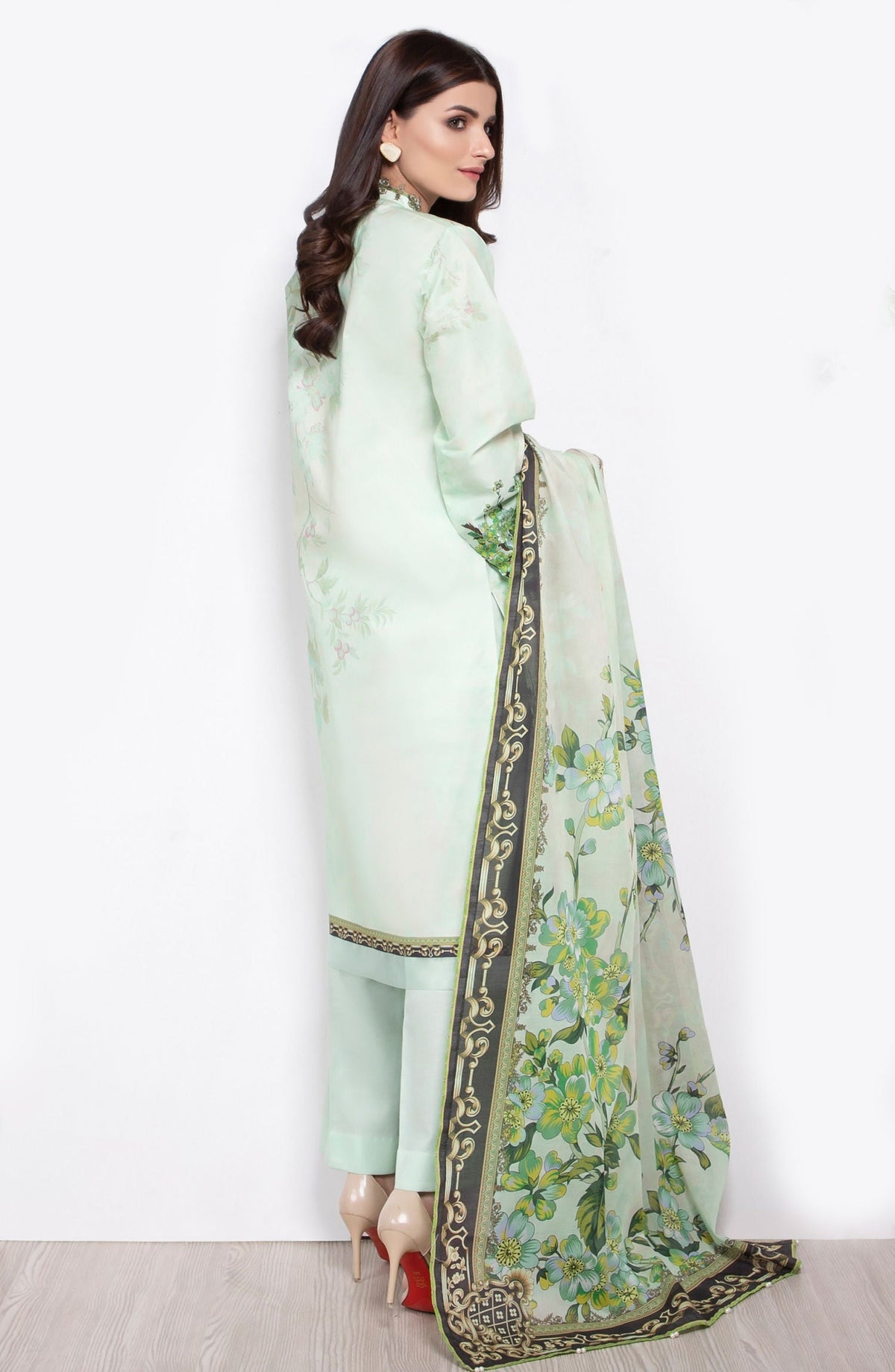 Orient - Unstitched 3 Piece Printed Lawn Suit