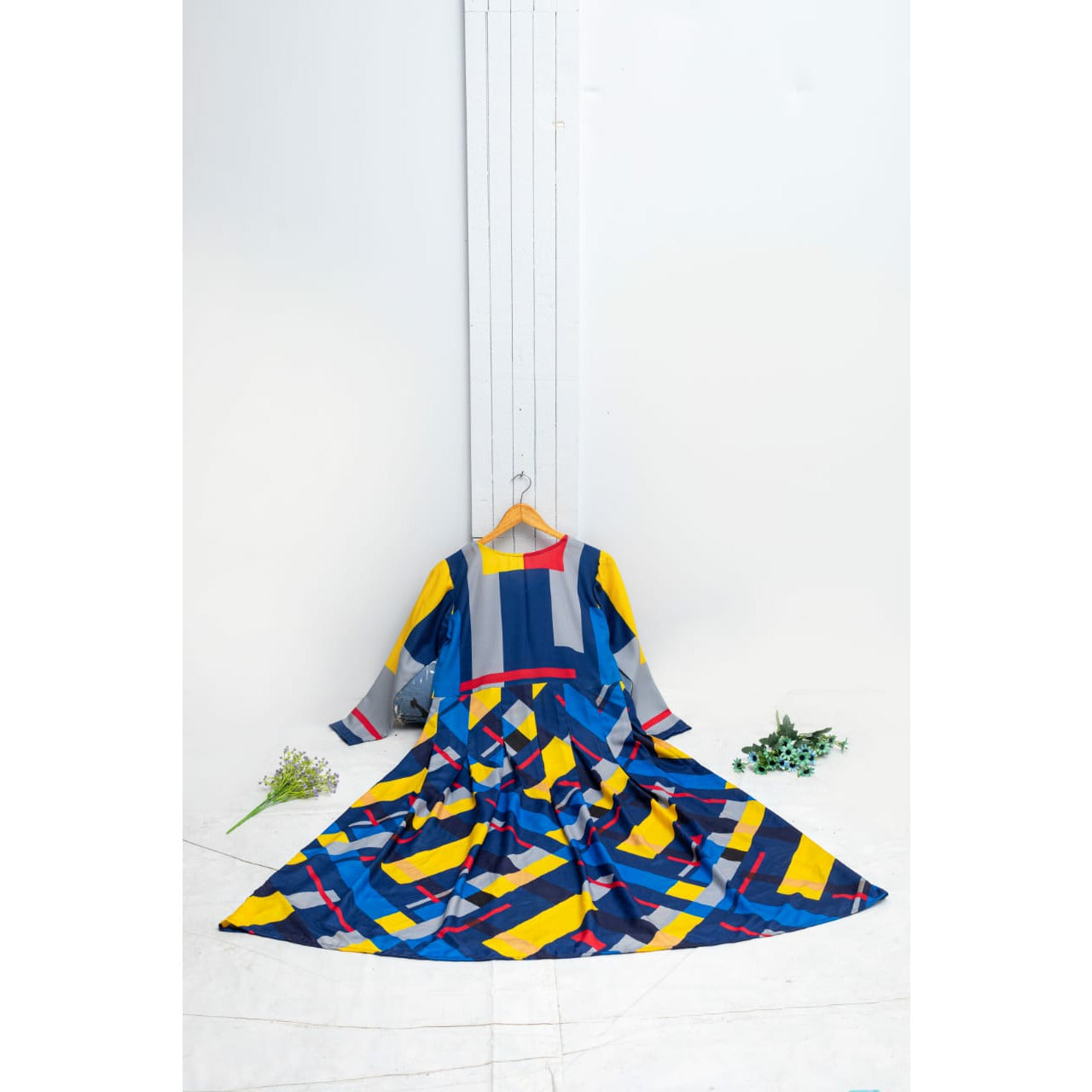 Chilgozay - Silk Geometrical Maxi ( CC 257 )