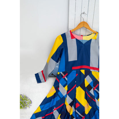 Chilgozay - Silk Geometrical Maxi ( CC 257 )