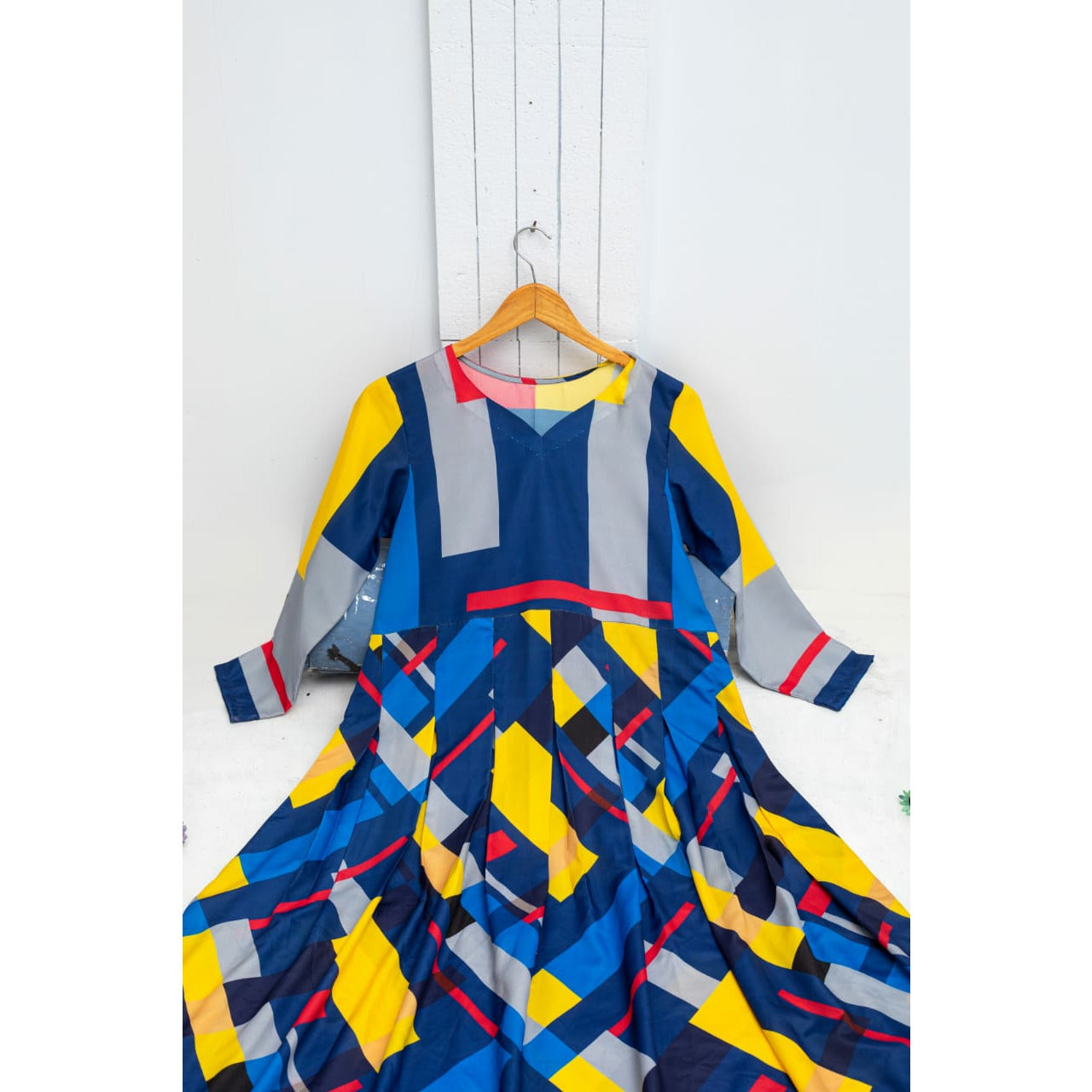 Chilgozay - Silk Geometrical Maxi ( CC 257 )