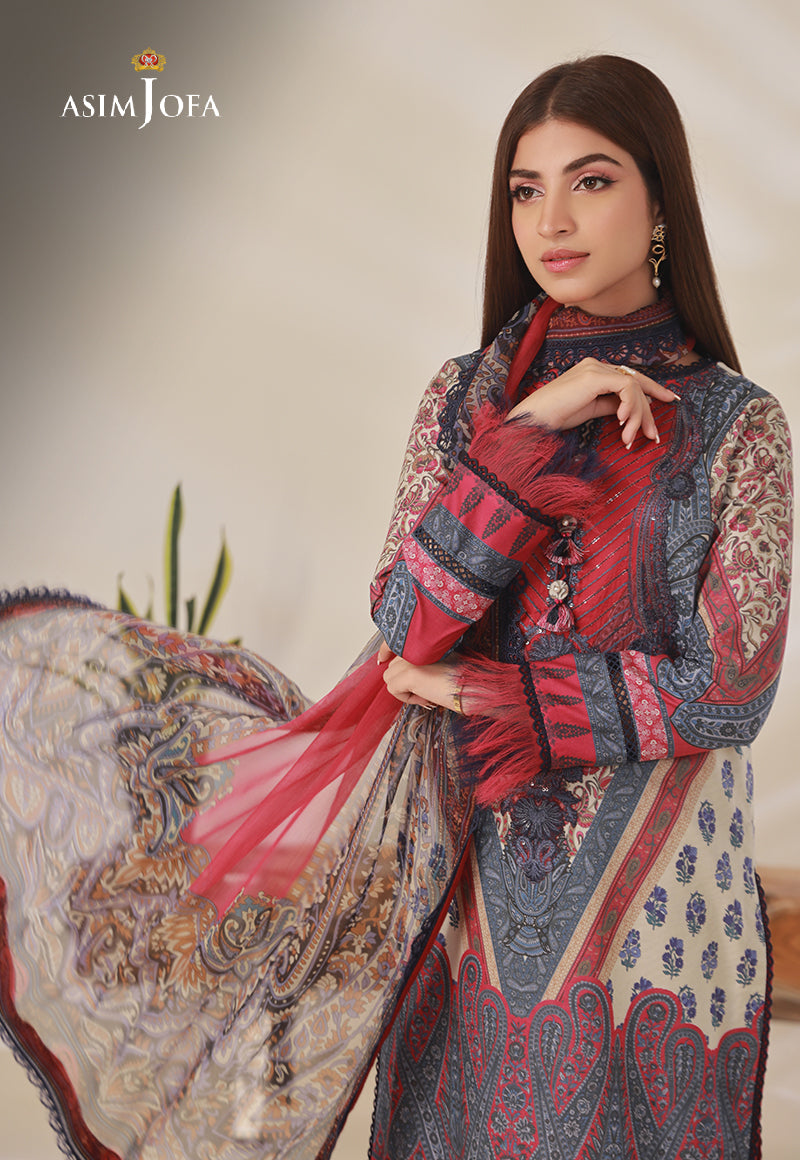 Asim Jofa - AJBP-14 Designers Stitched