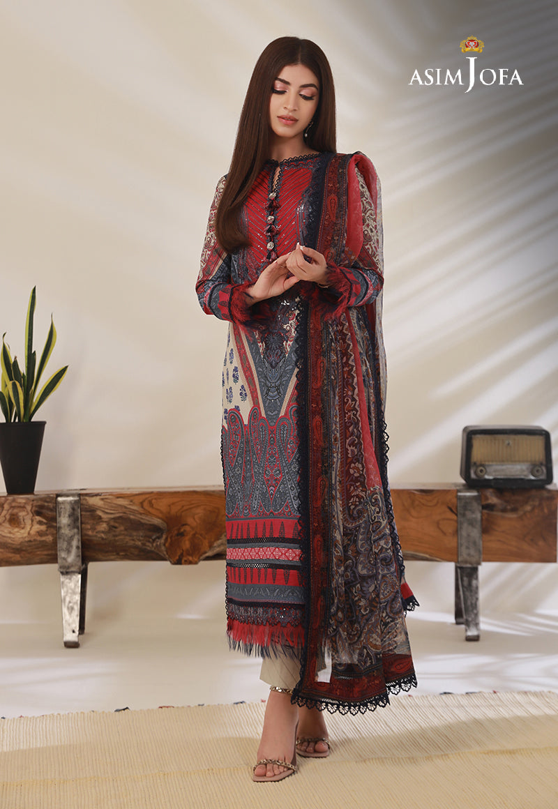 Asim Jofa - AJBP-14 Designers Stitched