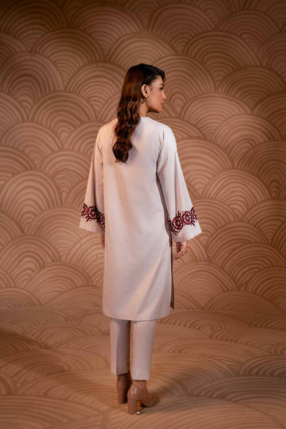 Nishat Linen - 2 Piece - Embroidered Suit - PW23-01