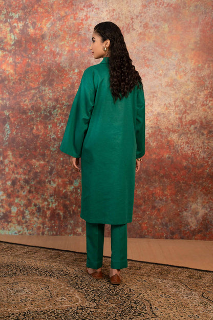 Nishat Linen - 2 Piece - Embroidered Suit - PW23-02