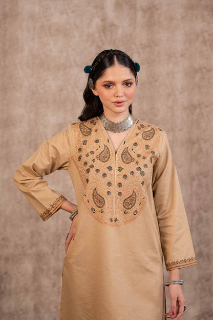 Nishat Linen - 2 Piece - Embroidered Suit - PW23-03