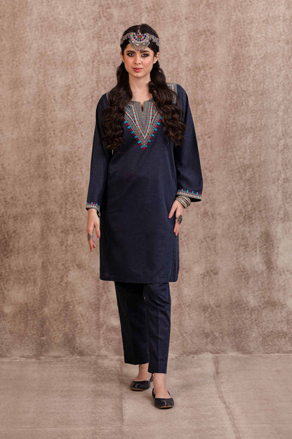 Nishat Linen - 2 Piece - Embroidered Suit - PW23-04