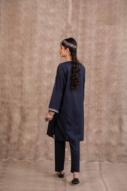 Nishat Linen - 2 Piece - Embroidered Suit - PW23-04