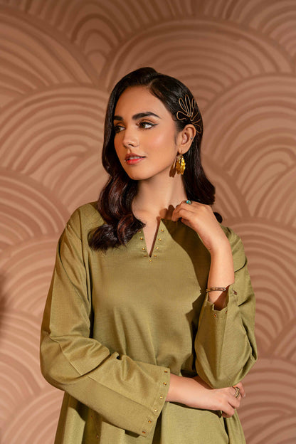 Nishat Linen - 2 Piece - Embroidered Suit - PW23-06