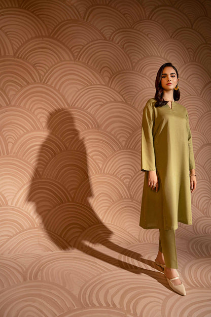 Nishat Linen - 2 Piece - Embroidered Suit - PW23-06