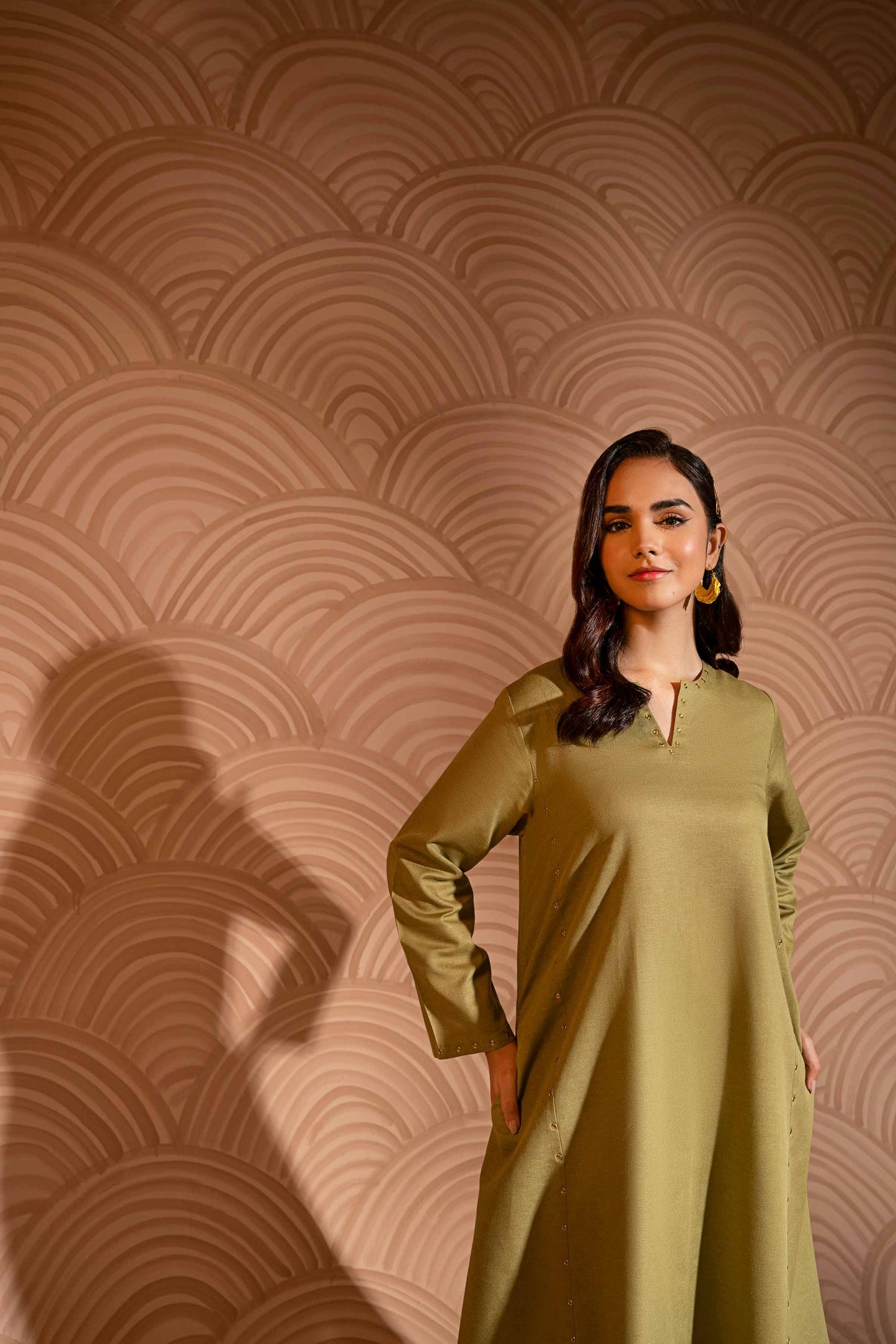 Nishat Linen - 2 Piece - Embroidered Suit - PW23-06