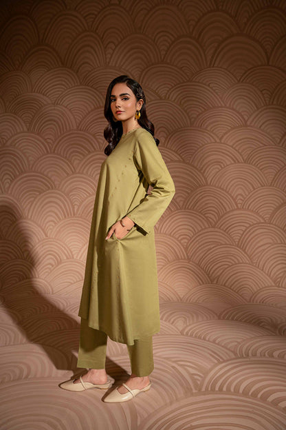 Nishat Linen - 2 Piece - Embroidered Suit - PW23-06