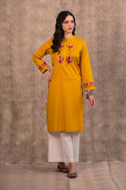 Nishat Linen - Embroidered Shirt - PW23-07