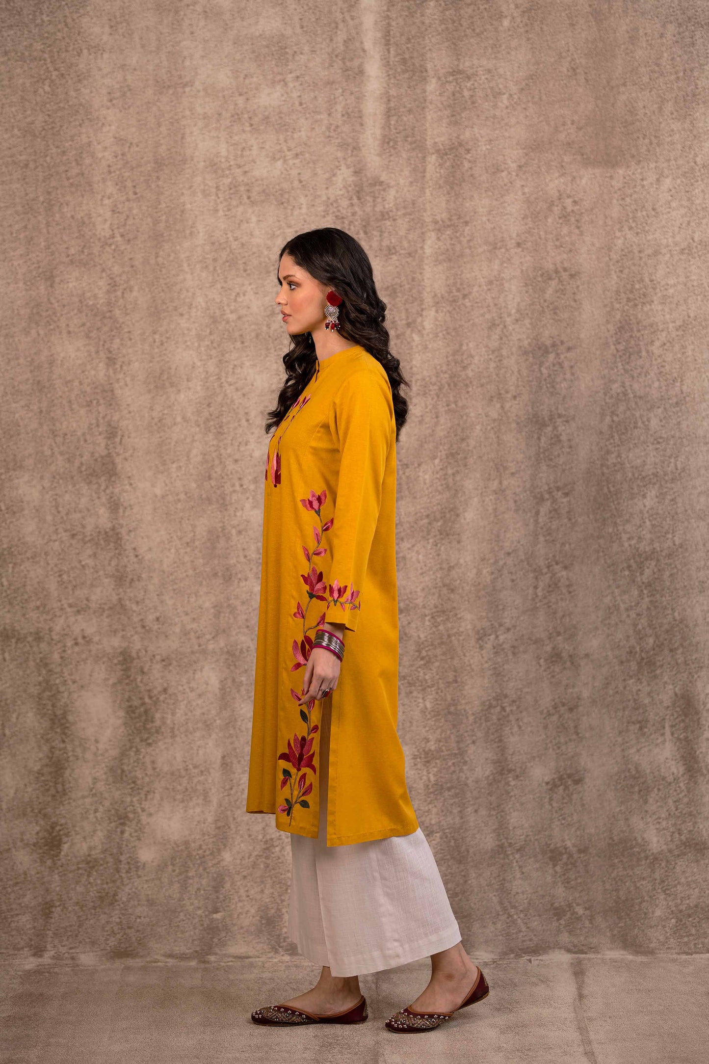 Nishat Linen - Embroidered Shirt - PW23-07