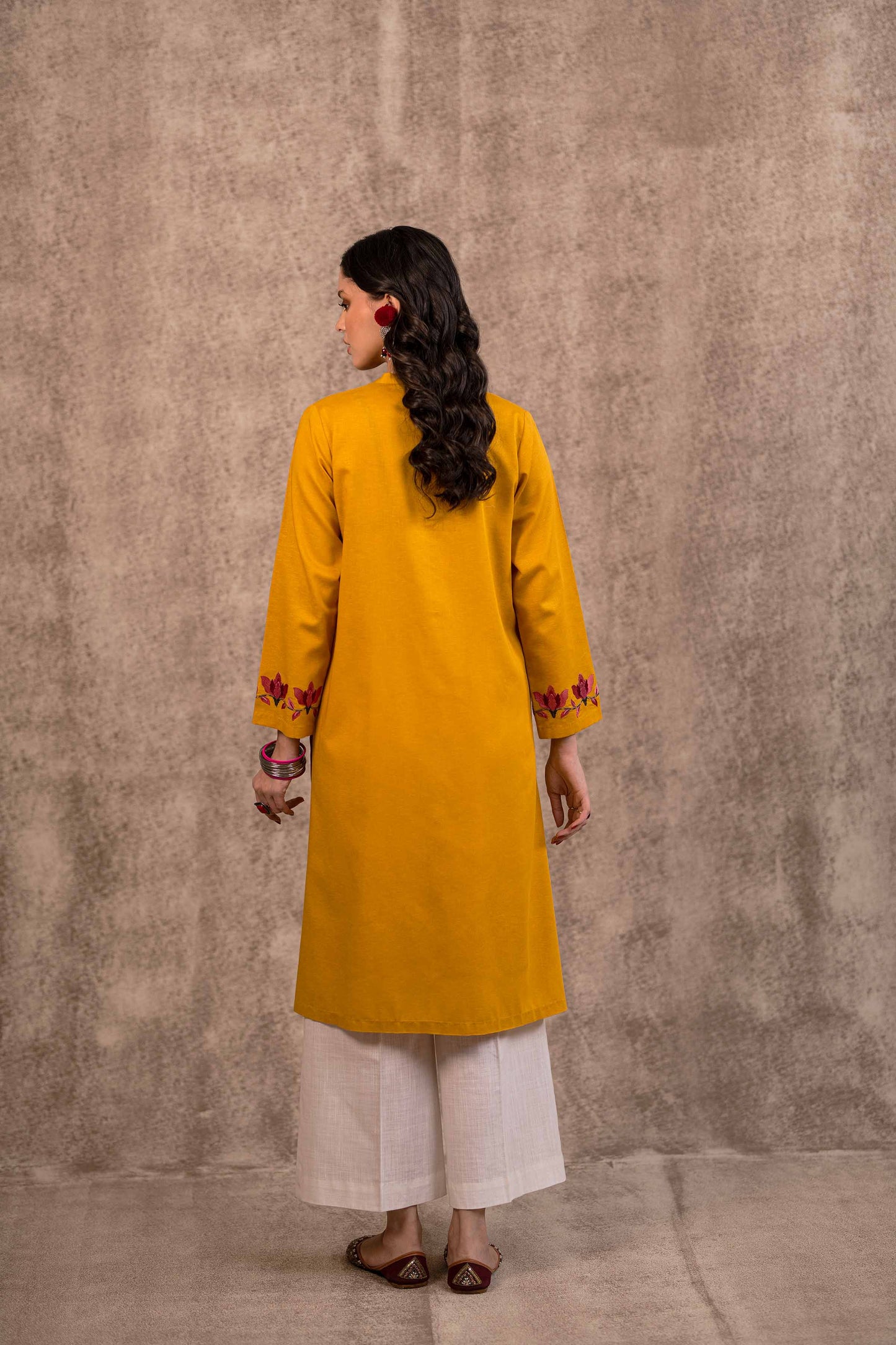 Nishat Linen - Embroidered Shirt - PW23-07
