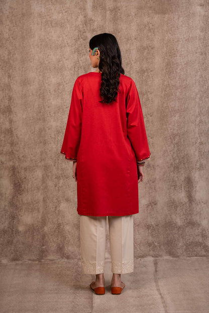 Nishat Linen - Embroidered Kurta - PW23-09