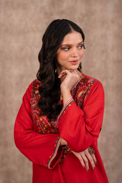 Nishat Linen - Embroidered Kurta - PW23-09